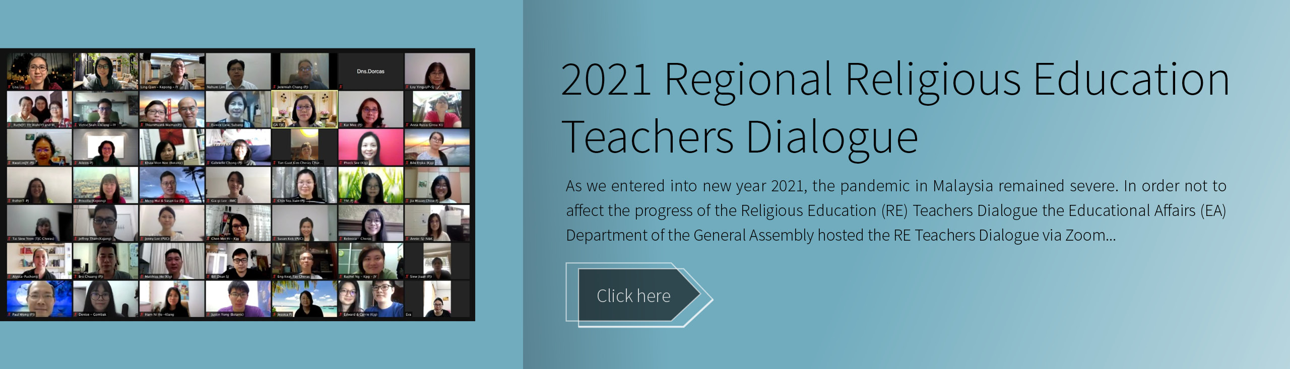 Banners_RE_2021 Regional Religious Education Teachers Dialogue_EN